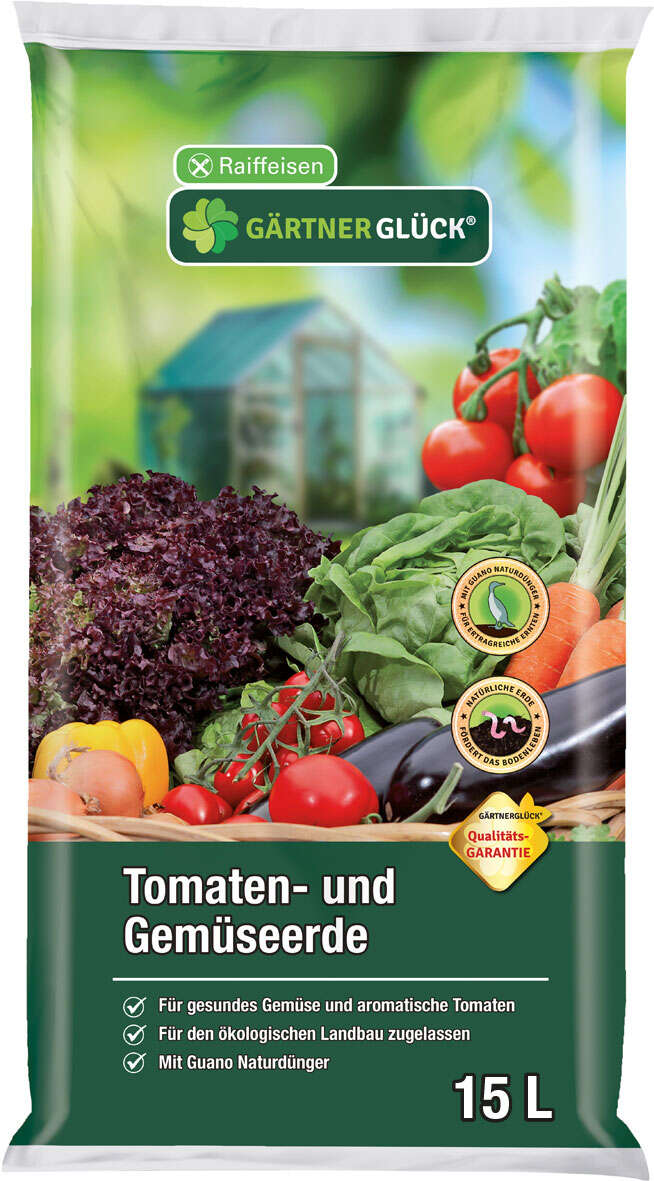 GÄRTNERGLÜCK Tomaten- und Gemüseerde
